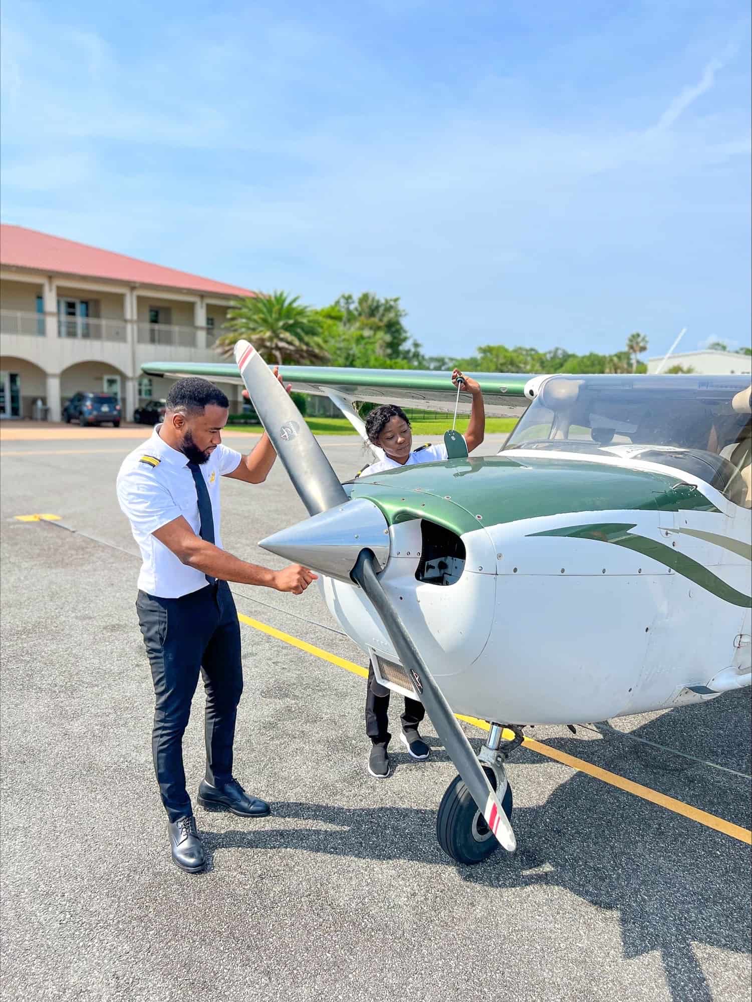 how long is flight school