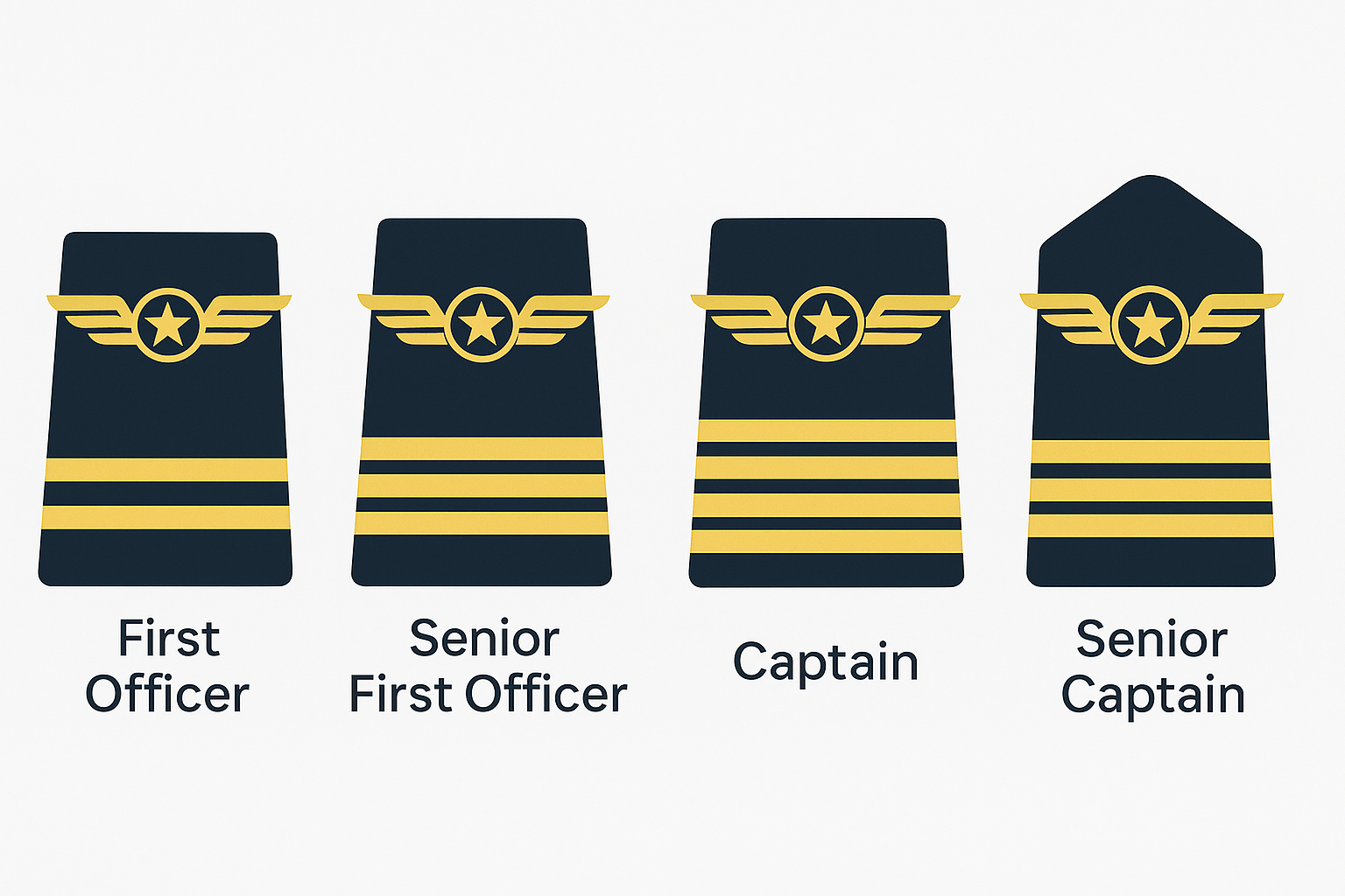Commercial Pilot Ranks
