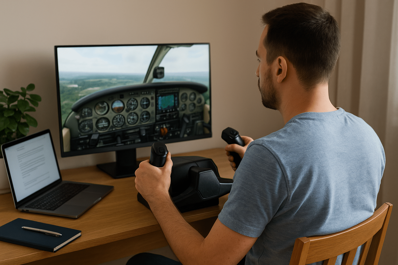 at-home drills for student pilots