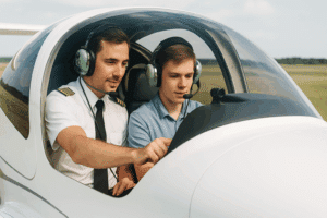 introductory flight lesson